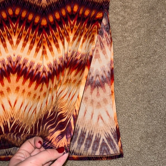 A.n.a Colorful Printed Maxi Skirt - Picture 3 of 9